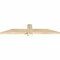 Ekena Millwork Eugene Rough Sawn Timber Gable Bracket, Douglas Fir, 48"W x 10"H x 2"D x 4"F, 5/12 Pitch GBW048X10X0204EUG00RDF - alternate 2